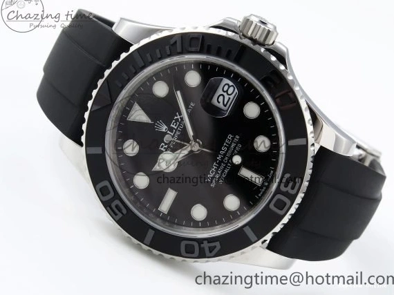 0801 Cozy Yacht-Master 42mm 226659 TEDF 1:1 Best Edition 3D Black Ceramic Bezel on Oysterflex Strap VS3235 (Gain Weight) 1675